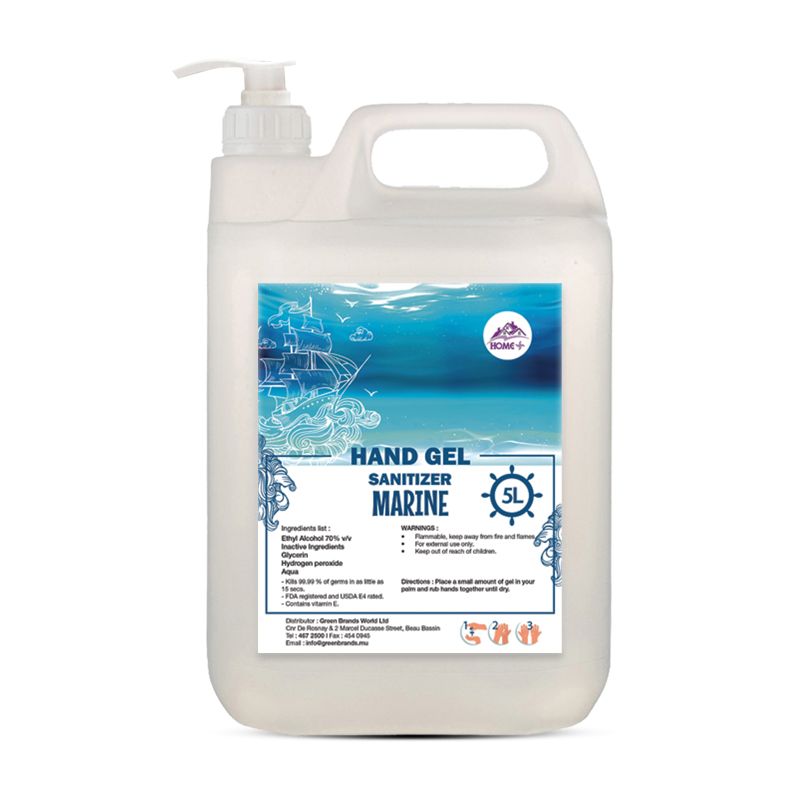 HAND GEL SANITIZER 5L MARINE