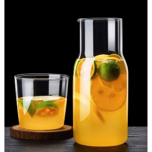 CARAFE À EAU AVEC VERRE TUMBLER 500ML + 220ML