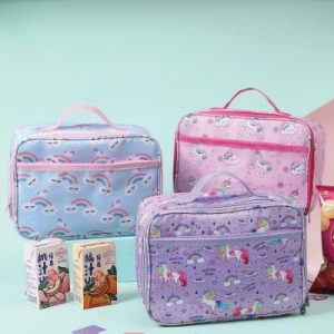 KIDDIES LUNCH BAG BLEU ARC-EN-CIEL