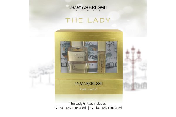 4508 MARCO SERUSSI THE LADY EDP FEMME 90 ML + 20 ML COFFRET