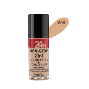 PROFASHION 24H NON-STOP FOND DE TEINT ET CORRECTEUR 2en1  606 (30ML)